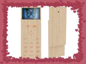 деревяный телефон