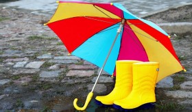 зонт и сапоги