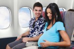 беременная в самолете